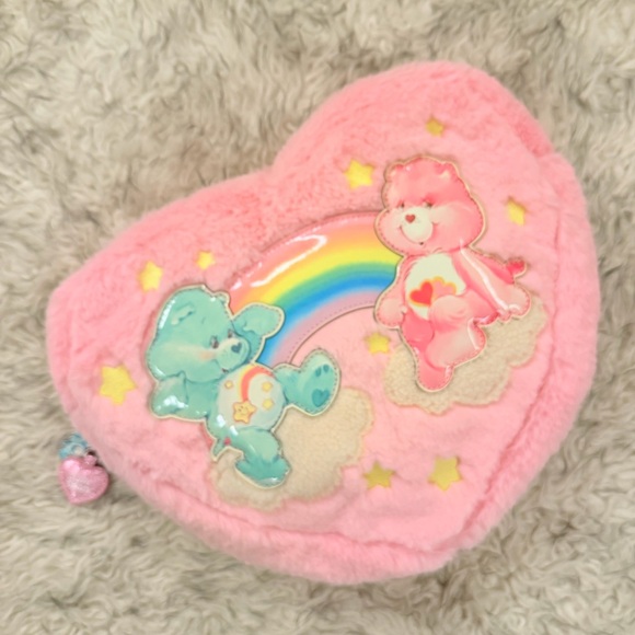 Care Bears Heart Hoodie Backpack - Pink - Picture 3 of 6